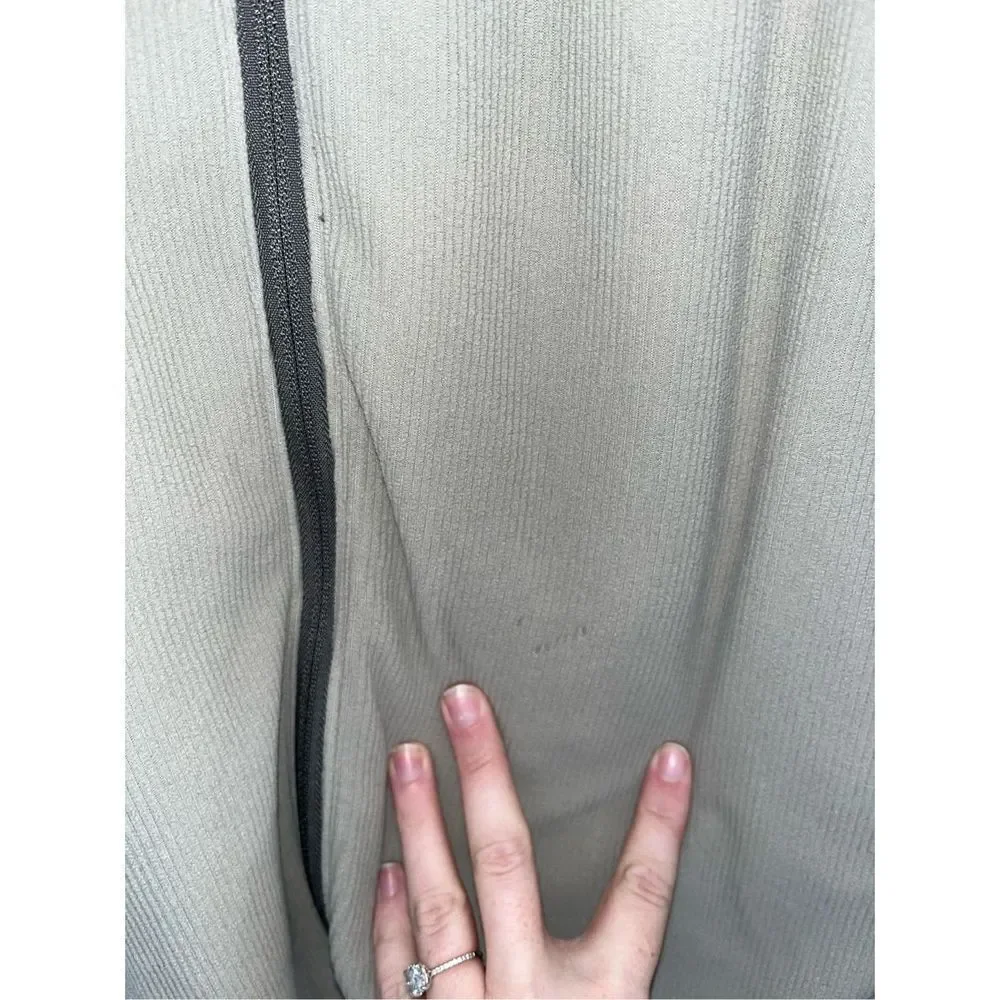 Arc’Teryx Full Zip Fleece Jacket Polartec Khaki 2XL